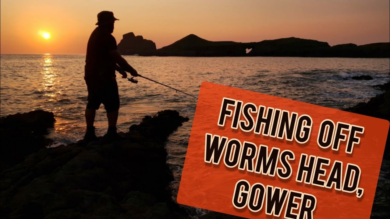 034 Fishing off Worms Head, Gower. Catch and Cook.