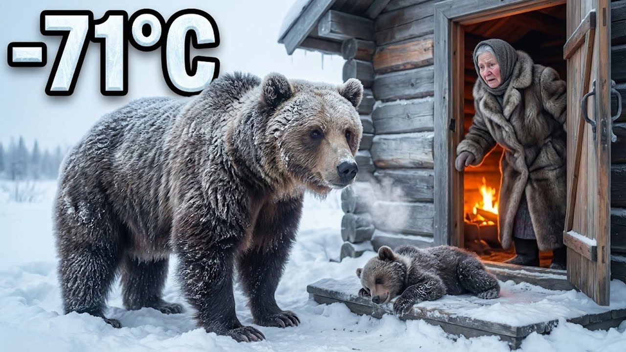 Miracle in Siberia: 80-Year-Old Woman Rescues a Dying Cub in -71°C Cold | Yakutia Survival