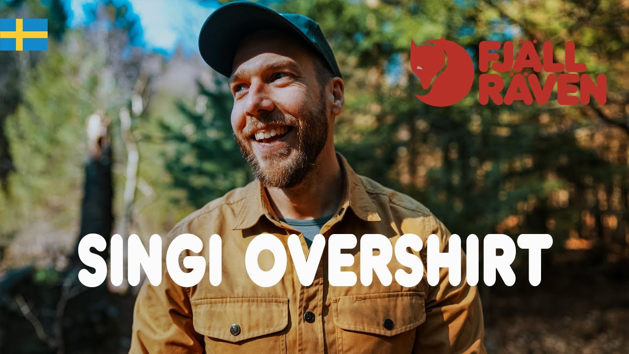 There's a new shirt in town - Fjällräven Singi overshirt test & review  4K