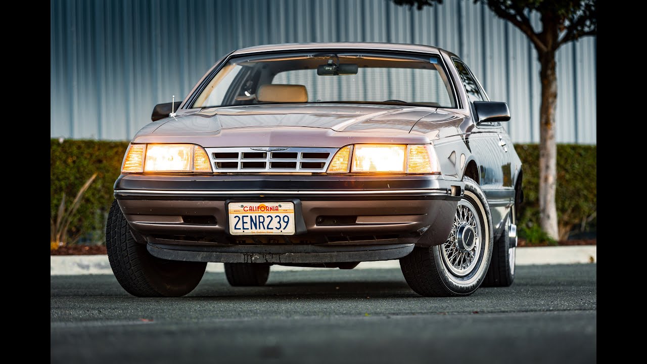 Late in the 9th: 1987 Ford Thunderbird Tour and Drive
