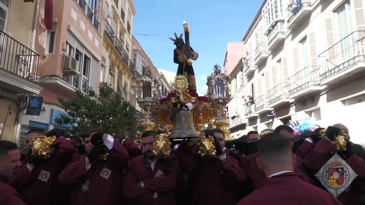 (4k) Calle Carretería - N.P.J. Nazareno de Viñeros - Málaga 2025 - AM. San Lorenzo Mártir