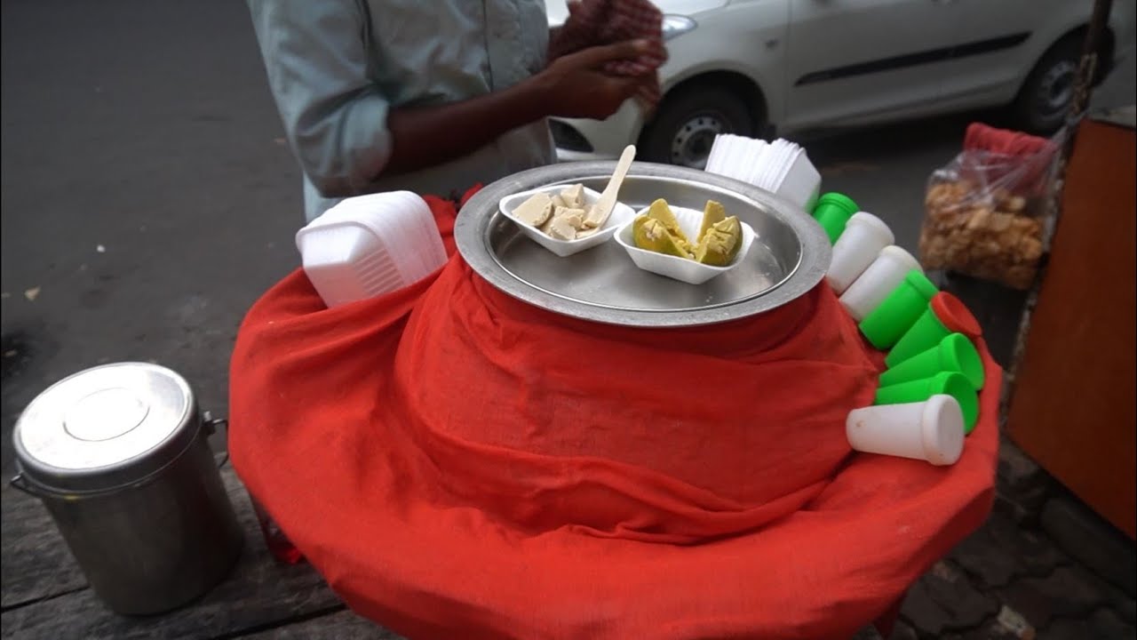 Amazing New Idea He Make Real Orange KULFI | Indian Street Food