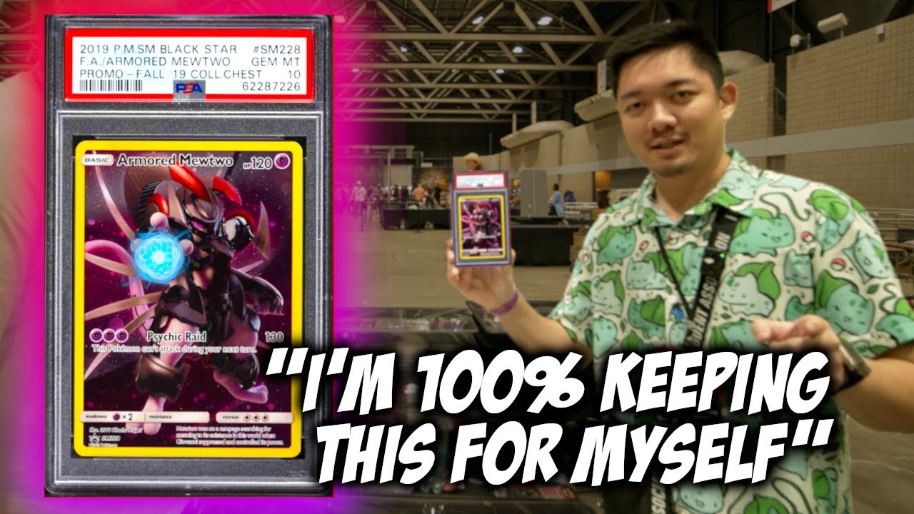 This Armored Mewtwo is EXTREMELY UNDERRATED! | Kansas City Collect-a-Con Day 2 VENDOR POV