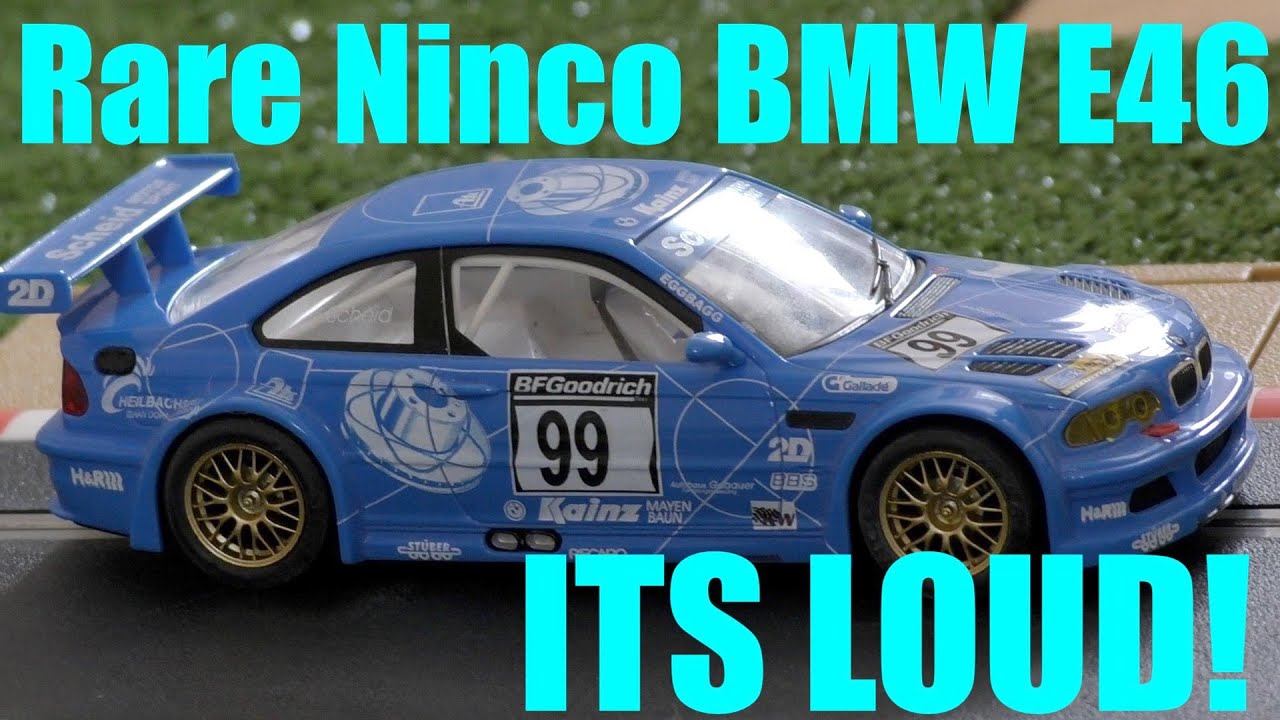 Ninco BMW E46 Slot car Review & track test