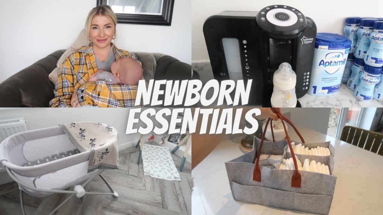 MUST HAVE NEWBORN ITEMS AND ESSENTIALS | FROM A MUM OF TWO | ellie polly