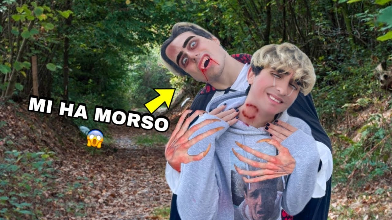 ANTO ANTO VAMPIRO MI HA MORSO! ADESSO DIVENTO UN VAMPIRO!! *aiuto*