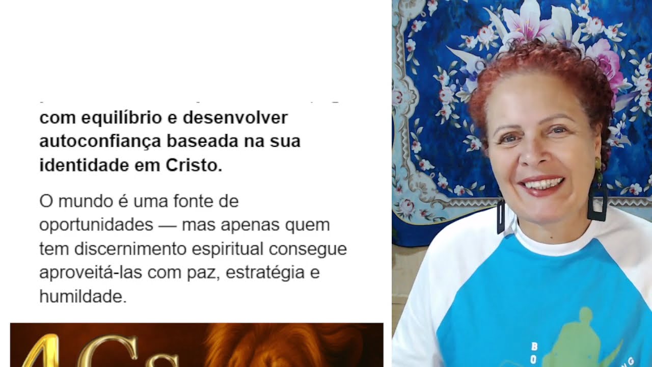 SEMANA 51 Como Orar Para Desenvolver Autoconfiança Sem Perder a Humildade~Silvana Mara