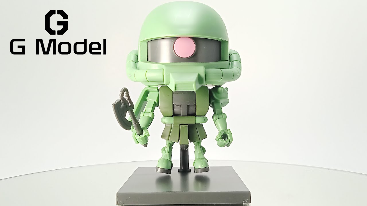 SD Gundam GUNPLA-KUN No.02 - Zakupla-Kun DX Set (With Runner Ver. Recreation Parts)