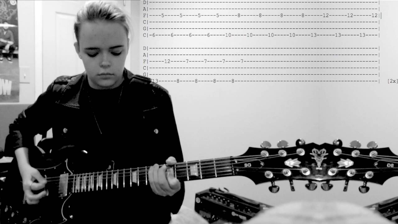 YOU AND I // PVRIS // GUITAR COVER (W/ TABS)