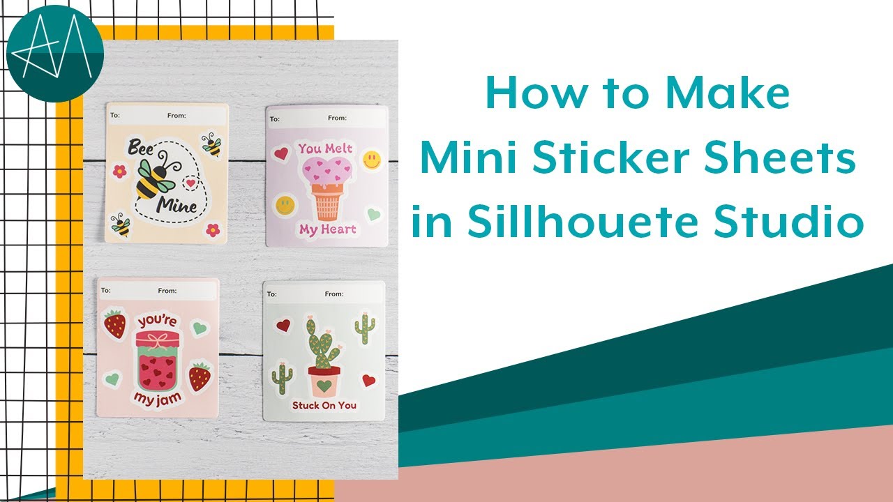 How to Make Mini Sticker Sheets in Silhouette Studio