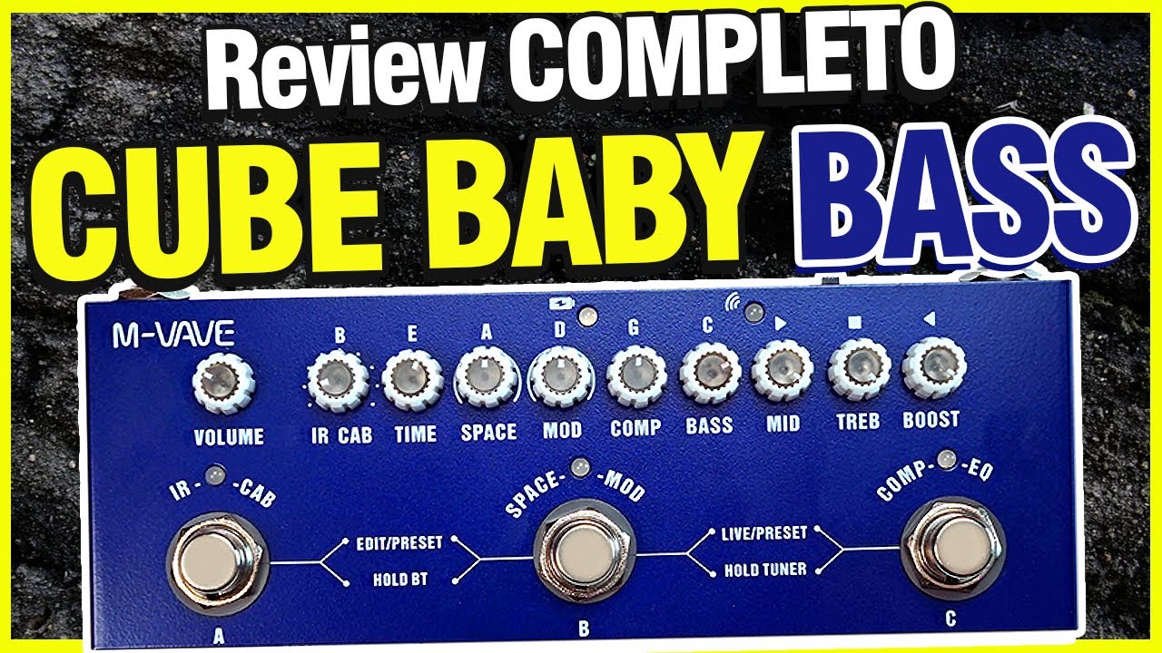 CUBE BABY BASS - Cuvave - M-Vave - [REVIEW COMPLETO]