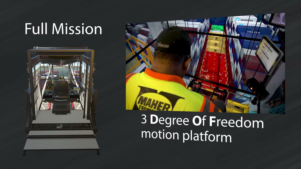 Full Mission Crane Simulator | GlobalSim
