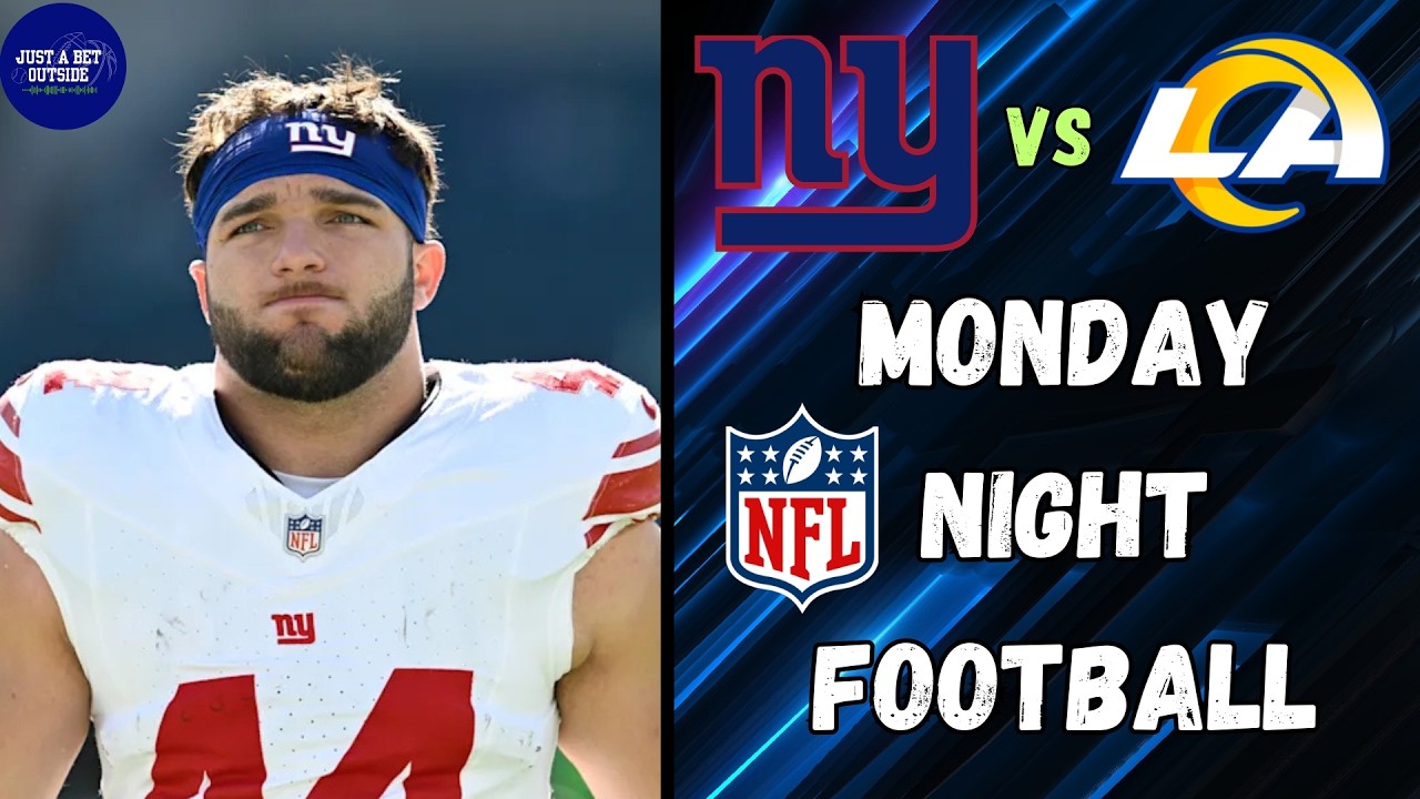 Giants против Rams: лучшие прогнозы, ставки на показатели игроков и аналитика Monday Night Football!