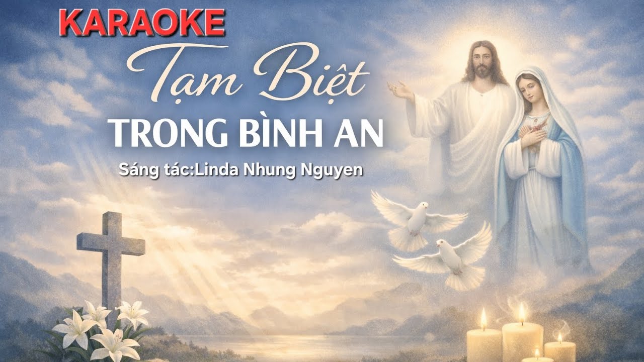 TẠM BIỆT TRONG BÌNH AN-KARAOKE-                (sáng tác:Linda Nhung Nguyen) 
