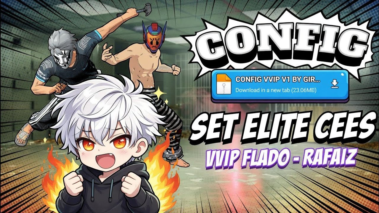 CONFIG FF - SET ELITE CEES VVIP‼️🔥 - FLADO RAFAIZ‼️🔥