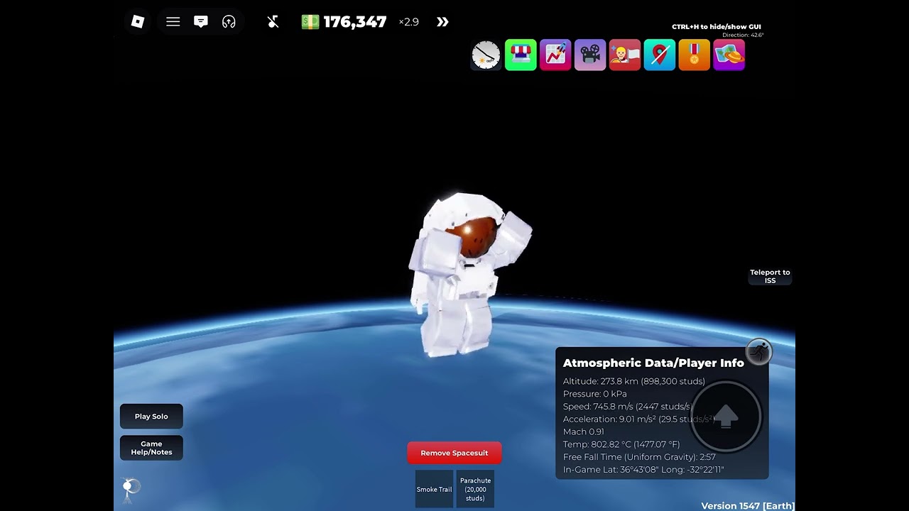 Skydiving Space Sailors Roblox