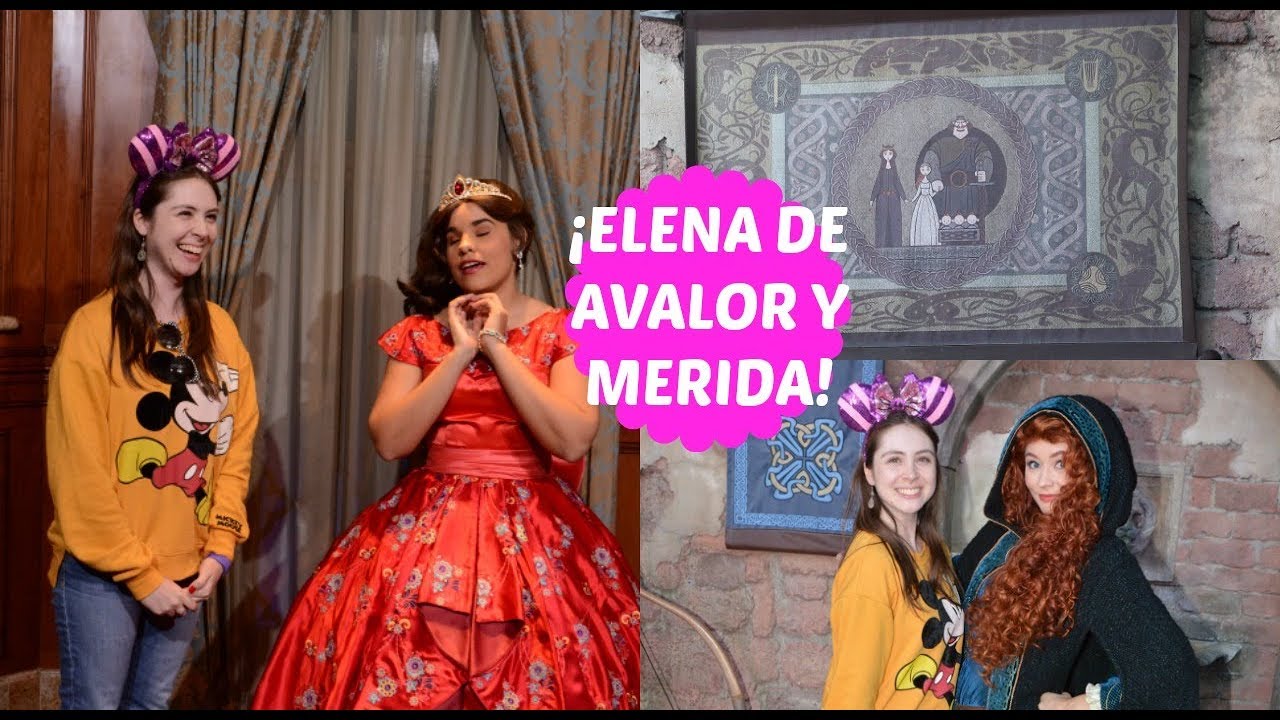 ¡ELENA DE AVALOR HABLANDO ESPAÑOL EN MAGIC KINGDOM!