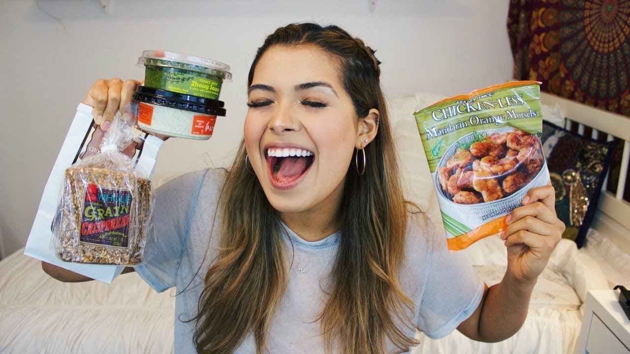 Vegan TRADER JOE'S Taste Test! | ItsMandarin