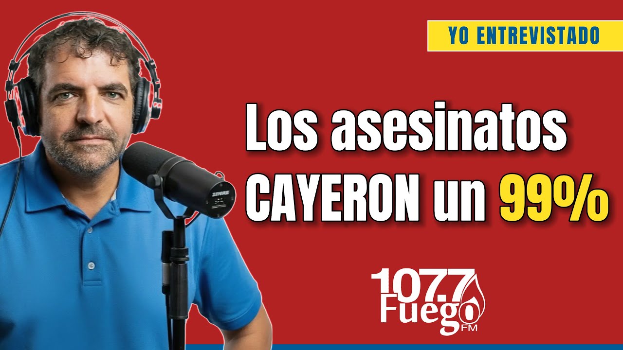 ¿País más SEGURO o País Menos VIOLENTO? | Análisis del Periodista Roberto VALENCIA en Radio Fuego