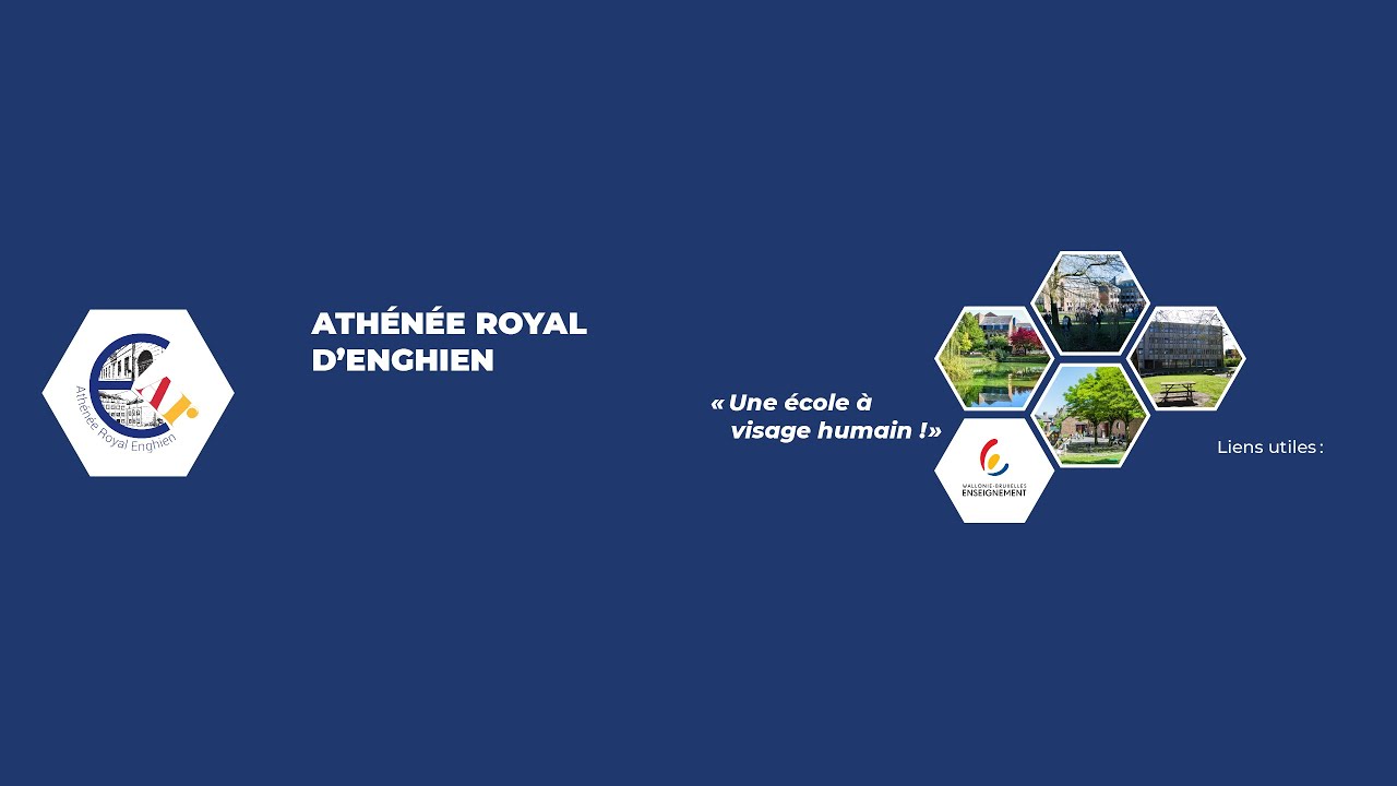Visite de l'Athénée Royal d'Enghien avec notre fondamental, notre secondaire et notre internat.