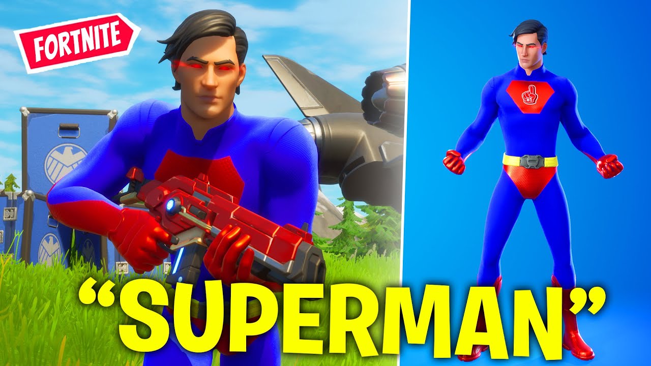 KÖPER & GÖR VÅR EGEN SUPERHJÄLTE I FORTNITE & GÖR RIKTIGA ICA BASIC SUPERMAN! *SÄSONG 14 SOLO*