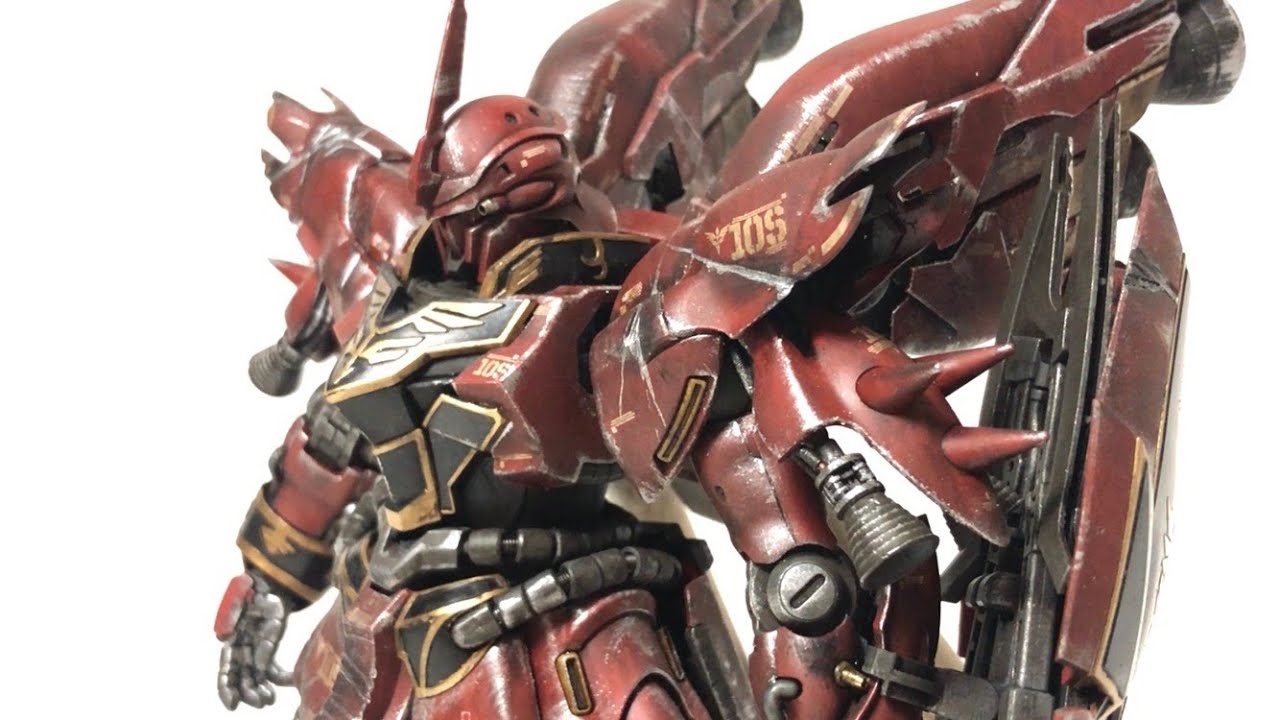 【ガンプラ改造】６,３７０円のガンプラ「シナンジュ」をカッコ良く作る！FAZZ購入！