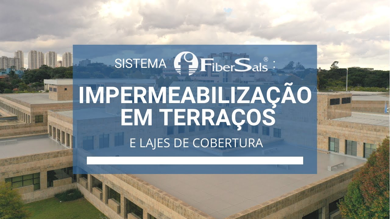 Impermeabilização Fibersals 100% Poliéster Flexível para SESI PR
