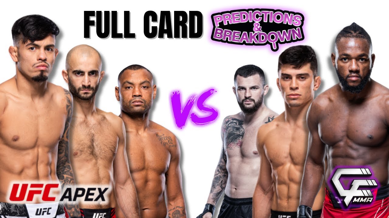 Brandon Royval VS Manel Kape Fight Night FULL UFC Predictions and MMA Breakdown!