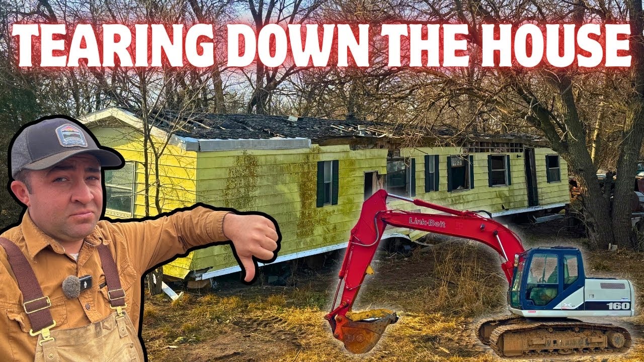 The Trailer House is FINALLY GONE! It Looks Completely Different out here Now!