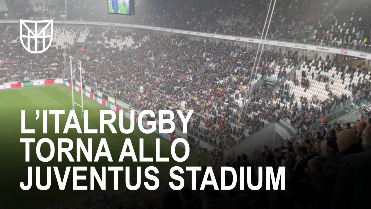 L'inno italiano all'Allianz Stadium per Italia-Sudafrica di rugby | MATCHDAY