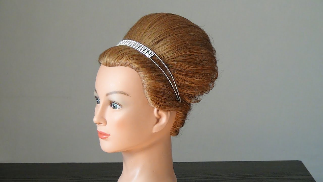 French twist hairstyle for medium  hair
