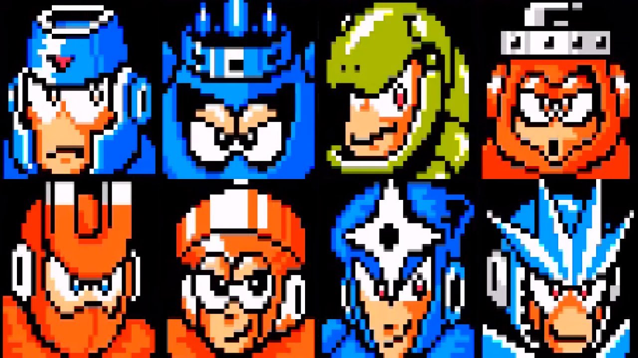 Megaman Day In The Limelight 2 Boss Rush+Weaknesses 