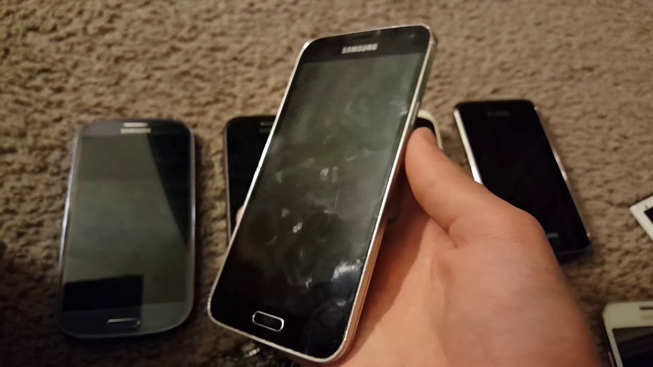 My ENTIRE Samsung Smartphone Collection!