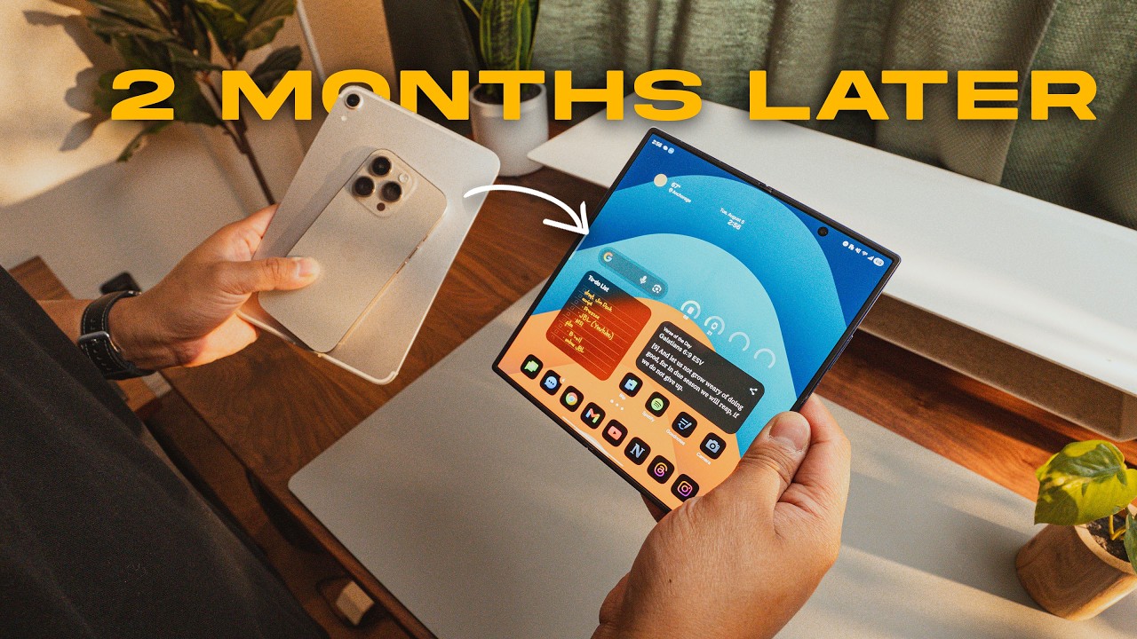 I Replaced My iPhone and iPad With The Z Fold 7 - 2 Months Later
