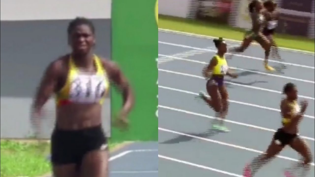 African Games: Ghana's Janet Mensah wins women 200m round 1 heat 4