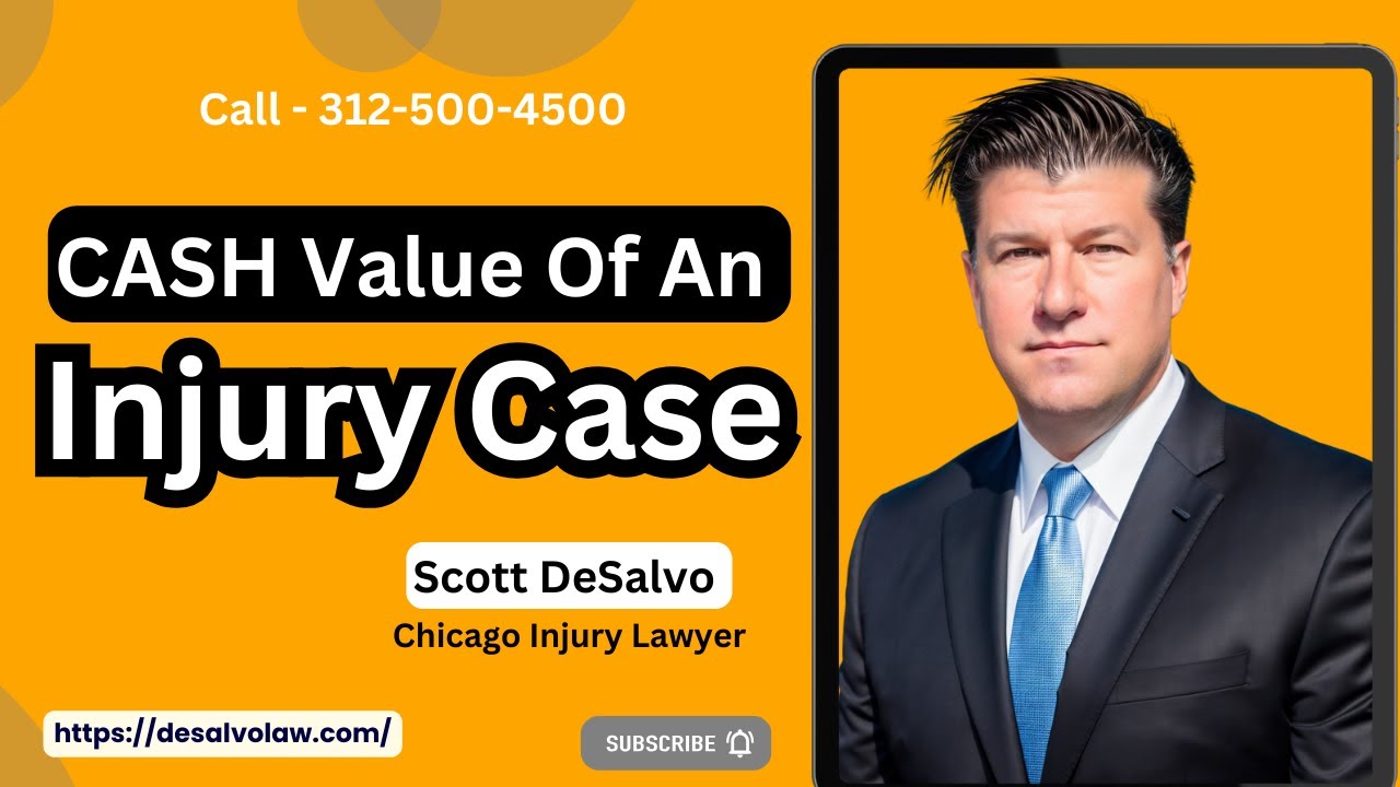 What Does Insurance Look At For CASH Value Of An Injury Case? [Call 312-500-4500] #injurycases