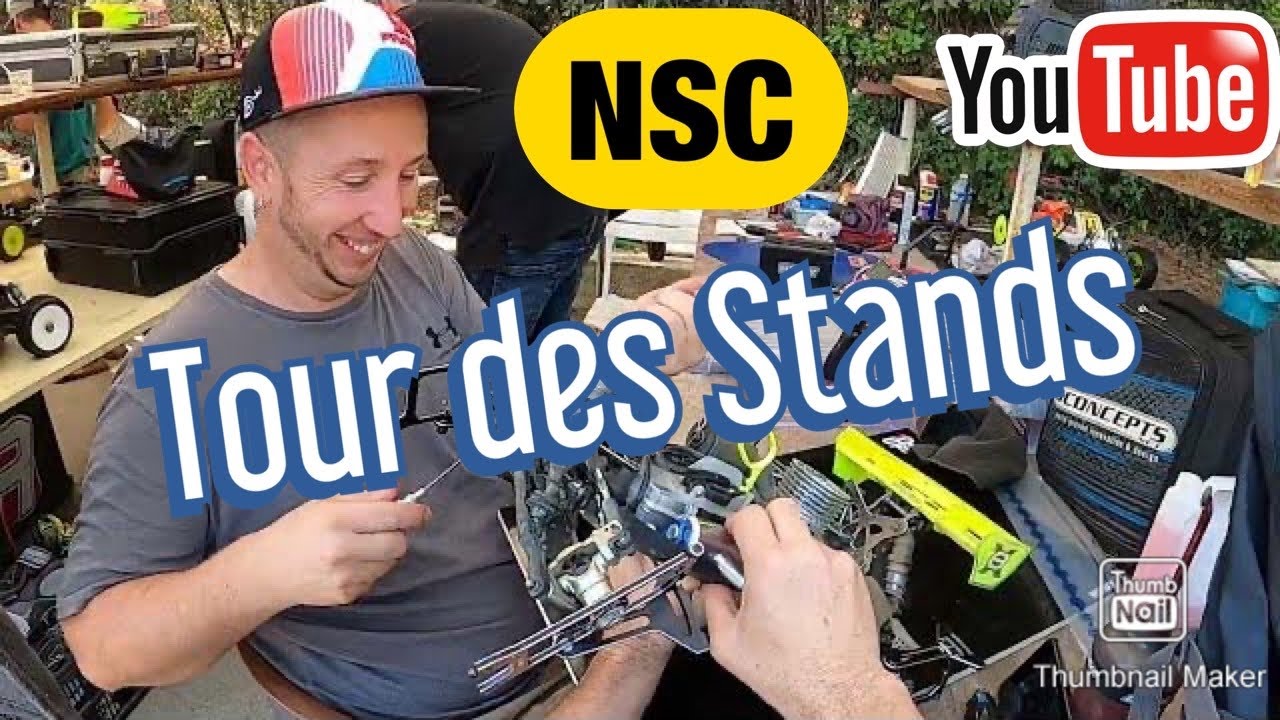 🏁 ON FAIT LE TOUR DES STANDS du NSC !!!🔥🔥🔥JOUR DE COURSE !!!