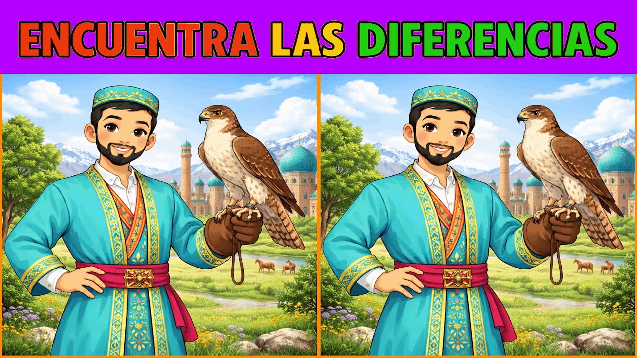 ENCUENTRA LAS DIFERENCIAS 🔍 | Samarcanda, Uzbekistán 🇺🇿 | E3D Víctor #14