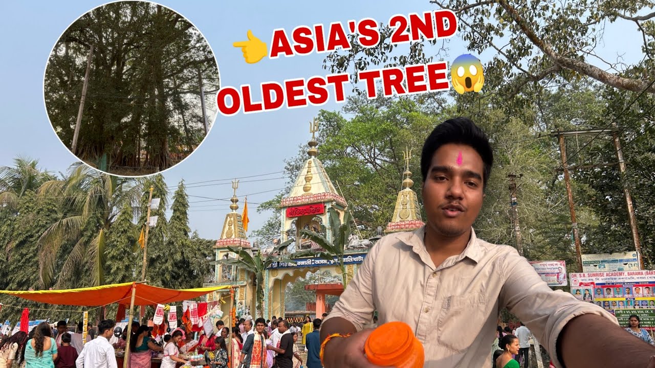This is Asia' 2nd oldest tree😄... Har Har Mahadev🙏♥️♥️
