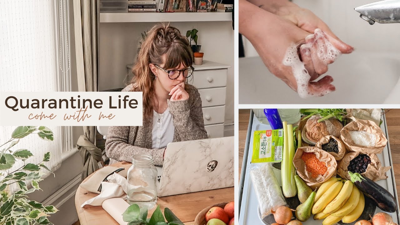 A Day in the Life *QUARANTINED* // social distance food shop