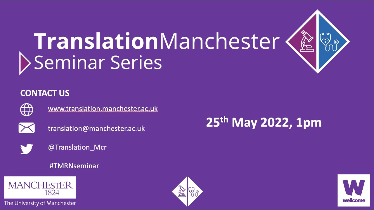 TMRN Seminar Series May 2022 - Clinical Trial Sponsorship and Knowledge Exchange Partnership Team