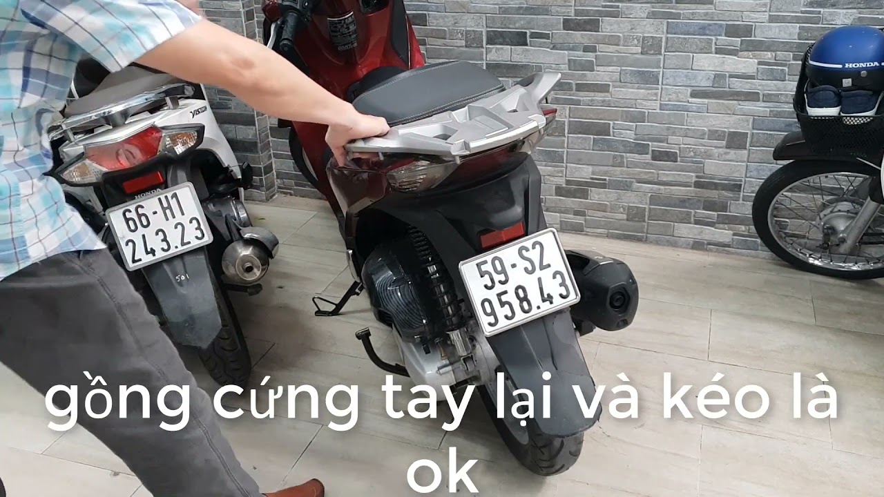 MẸO HAY CHỐNG XE, DẮT XE, LẤY XE TRONG CHỖ HẸP MỘT CÁCH DỄ DÀNG.