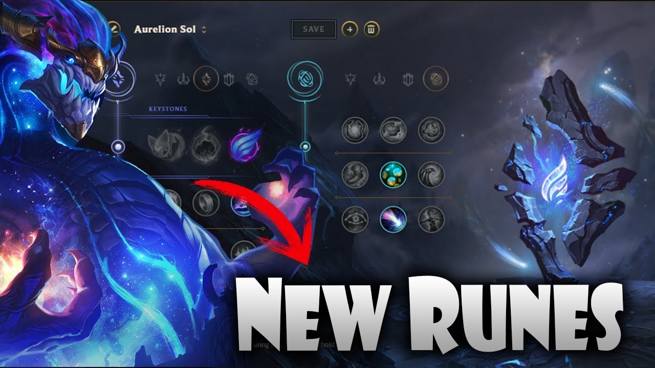 New RUNES for Aurelion Sol! - Phase Rush Page - Quick Guide #1