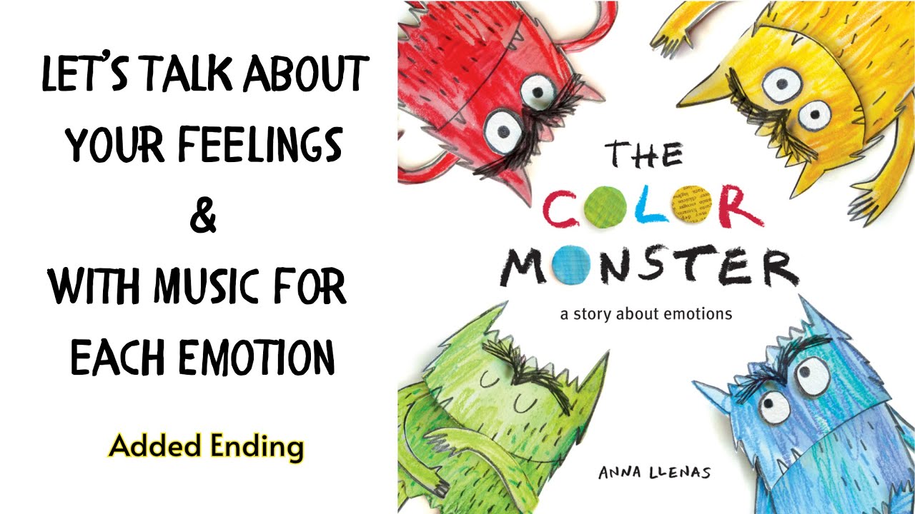 The Color Monster | By Anna Llenas | With Music For Each Emotion | Read Aloud Book for Children