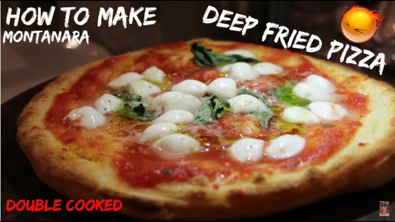 how to make DEEP FRIED PIZZA 