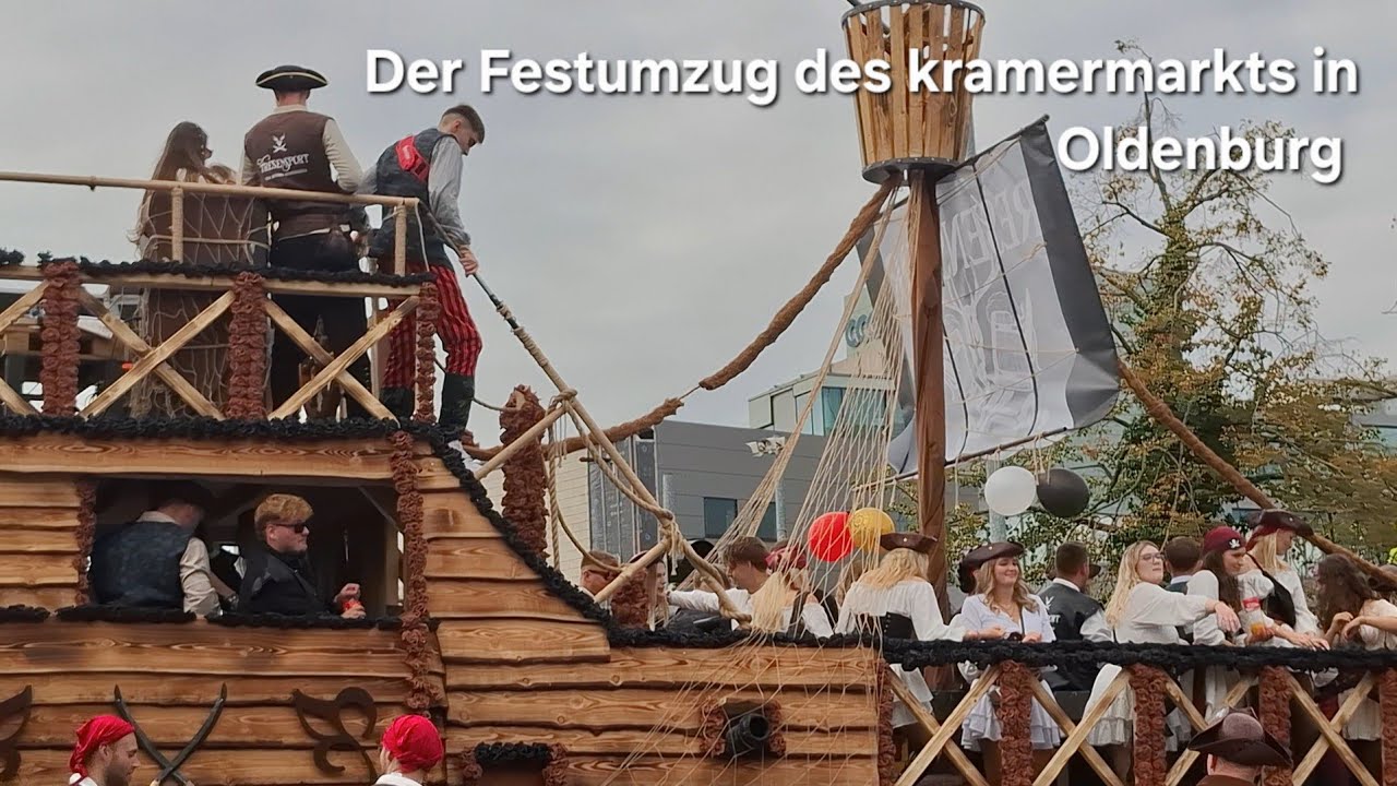 Der Festumzug des kramermarkts 2025 in Oldenburg  #oldenburg #viral 