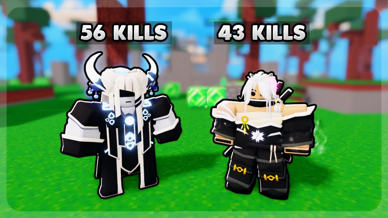 NYX ПРОТИВ CAITLYN в Roblox Bedwars.