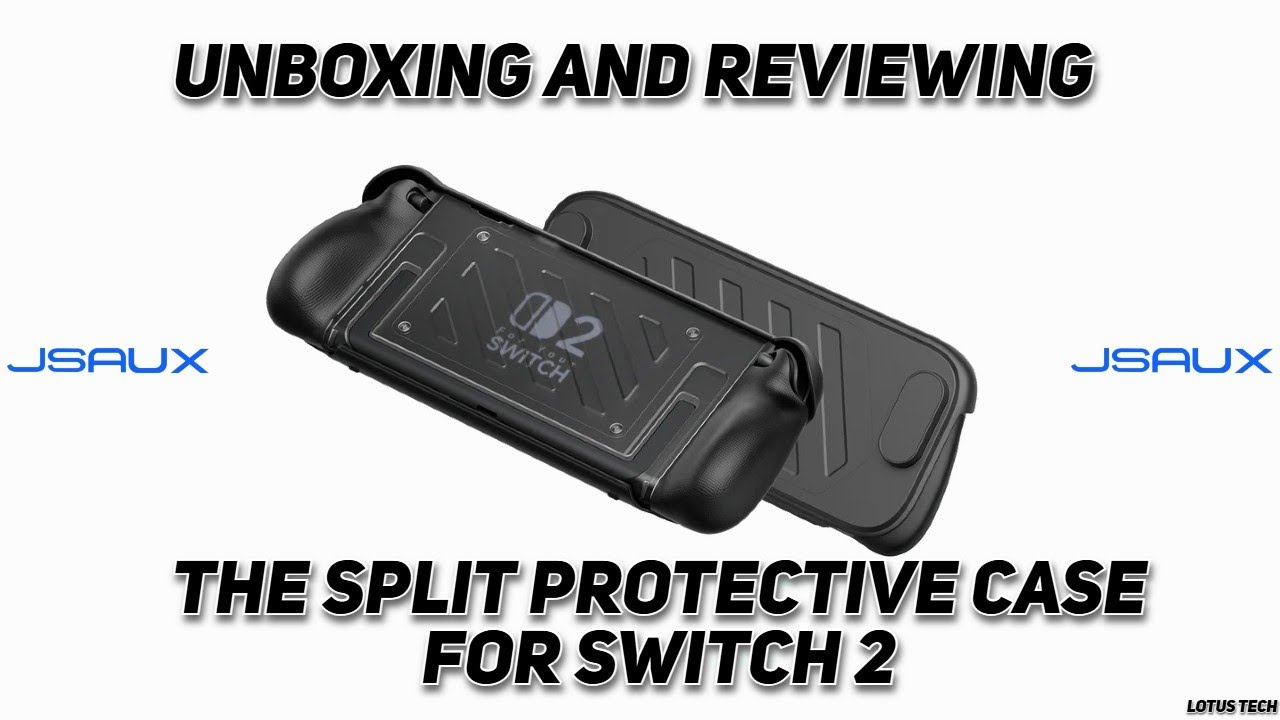JSAUX Split Protective Case for Switch 2 ReviewUnboxing
