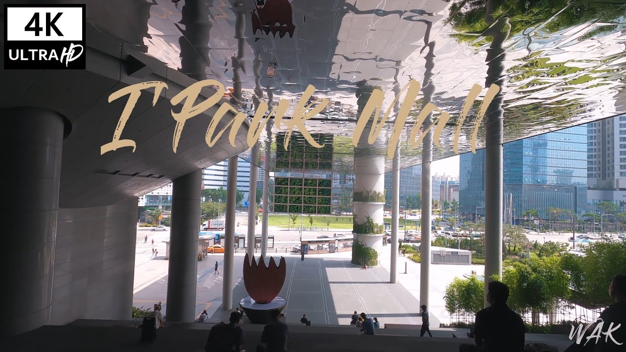 Walking around Yongsan I' Park Mall in Seoul, Korea -  4K City Sounds ｜용산아이파크몰