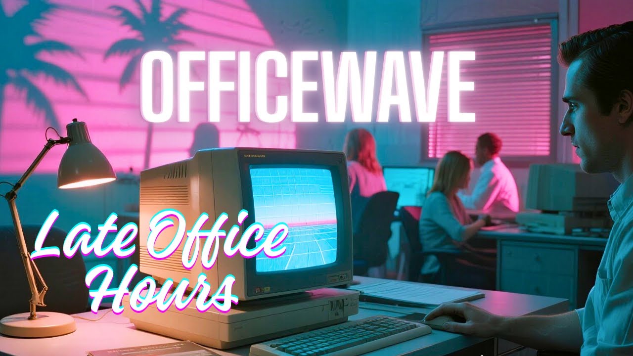 80s Officewave Aesthetic I Synthwave -Vaporwave- Retrowave - Late Office Hours LOVEWAVE STATION 1988